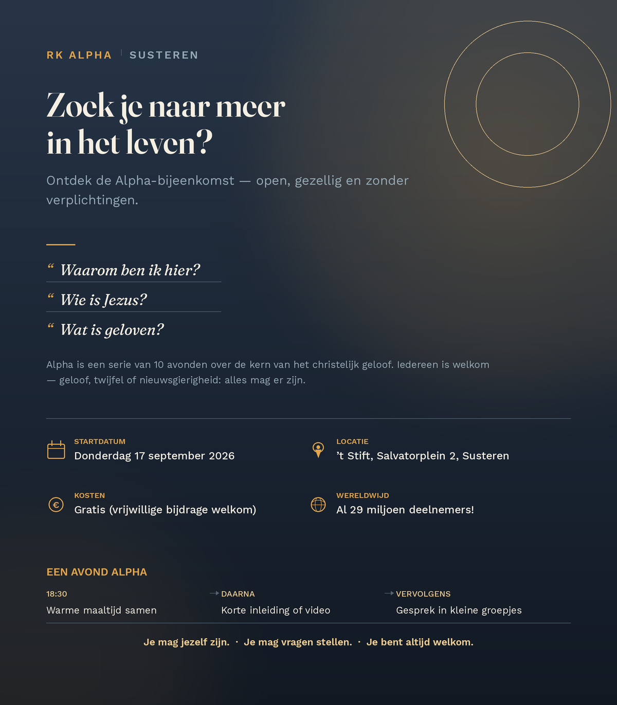 Alpha bijeenkomst